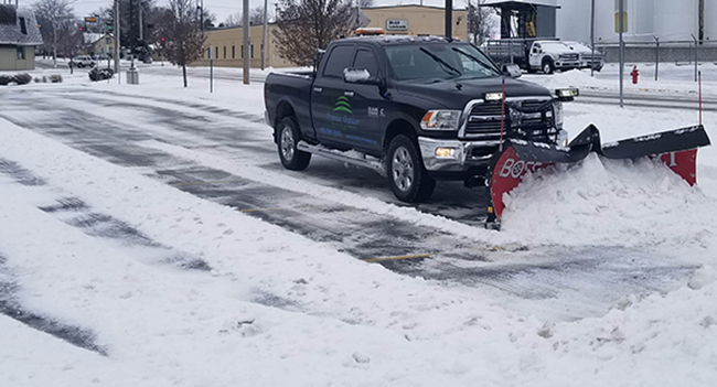 snowplowing equipment