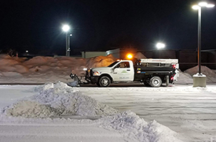 snowplowing equipment